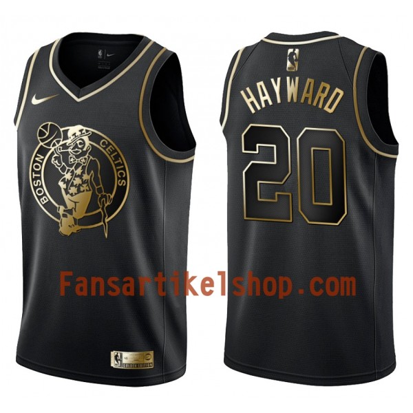 NBA Boston Celtics Trikot Gordon Hayward 20 Nike Schwarz Golden Edition Swingman - Herren NBA Boston Celtics Trikot Gordon Hayward 20 Nike Schwarz Golden Edition Swingman - Herren